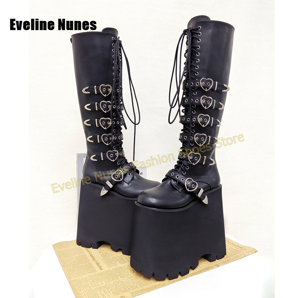 Y2K Gothic Lolita Tall Platfor - Street Fashion Y2K 评论和价格